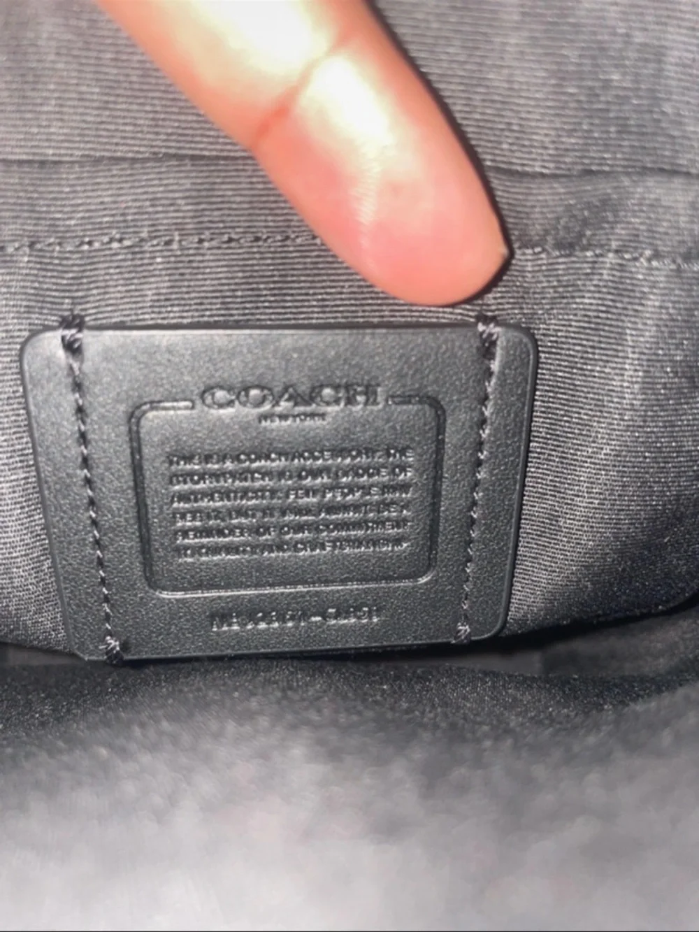 Rare Coach Men's Camouflage Logo Messenger Bag - Black & Green